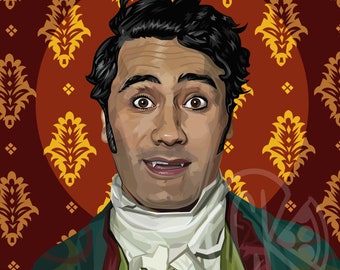 Viago "What We Do In The Shadows" Illustrator Portrait Art Print