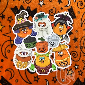 The Halloween McNugget and Buckets Sticker Pack