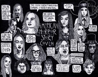 American Horror Story Coven Impression artistique