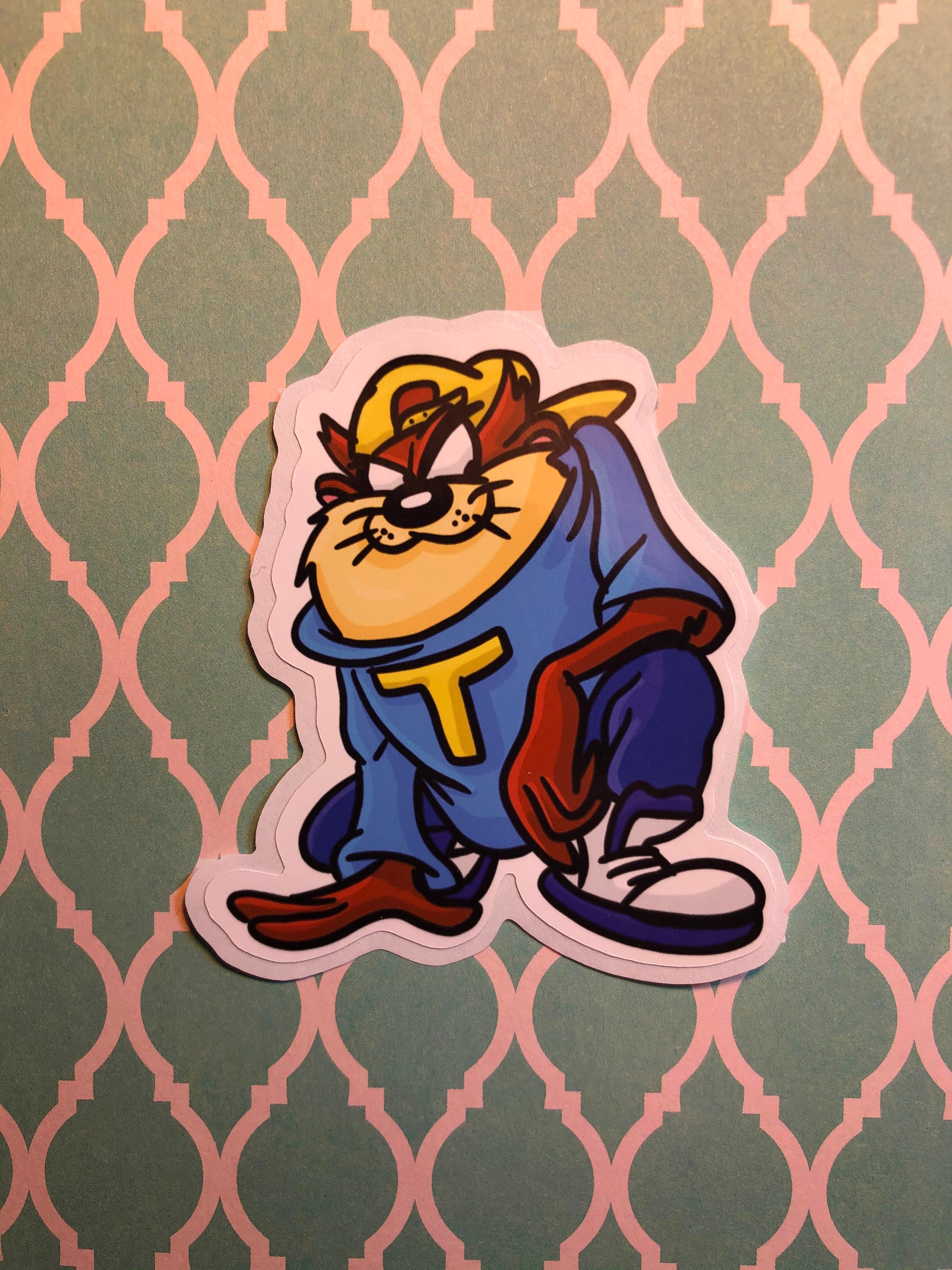Thugz Bunny & Friends 90's Hip Hop Looney Tunes Stickers