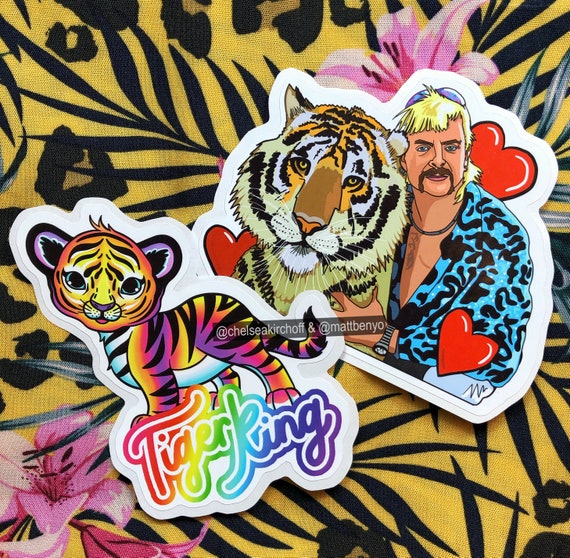 Joe Exotic: the Tiger King Sticker Pack Etsy.
