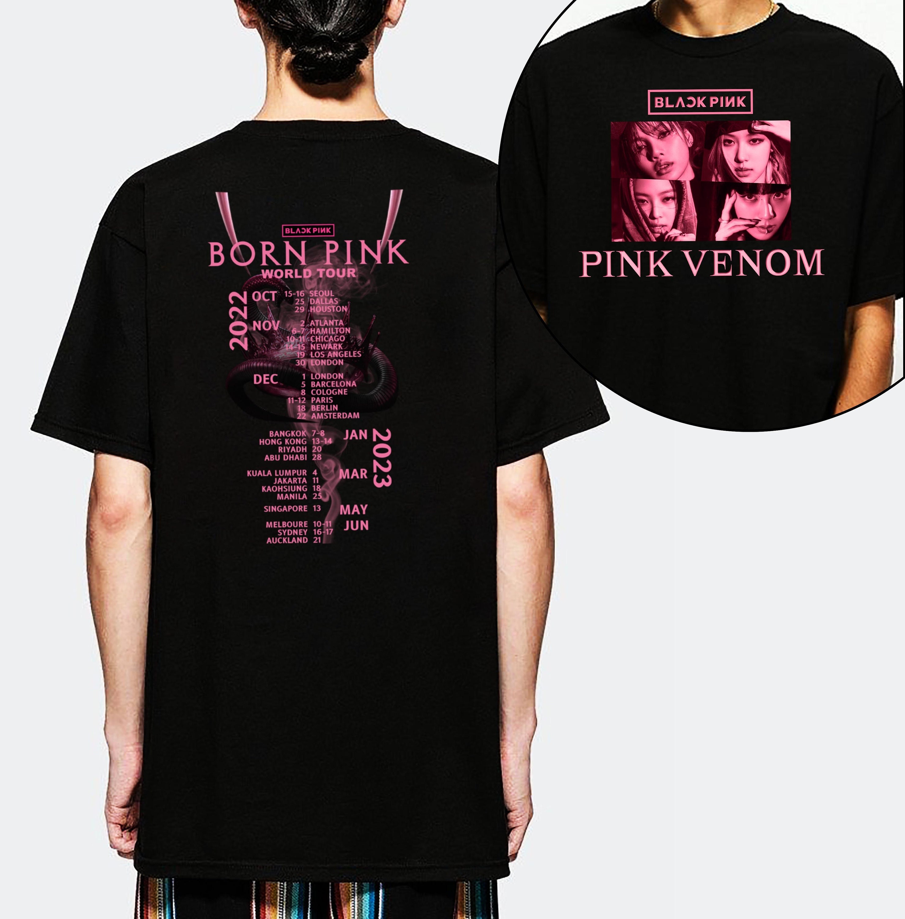 blackpink tour t shirt