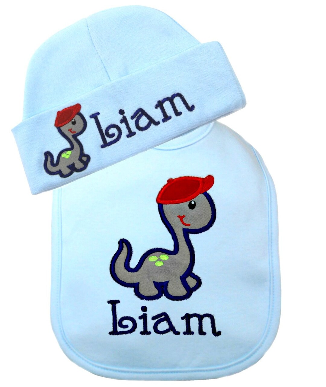 Dinosaur Baby Bib - Just Hatched