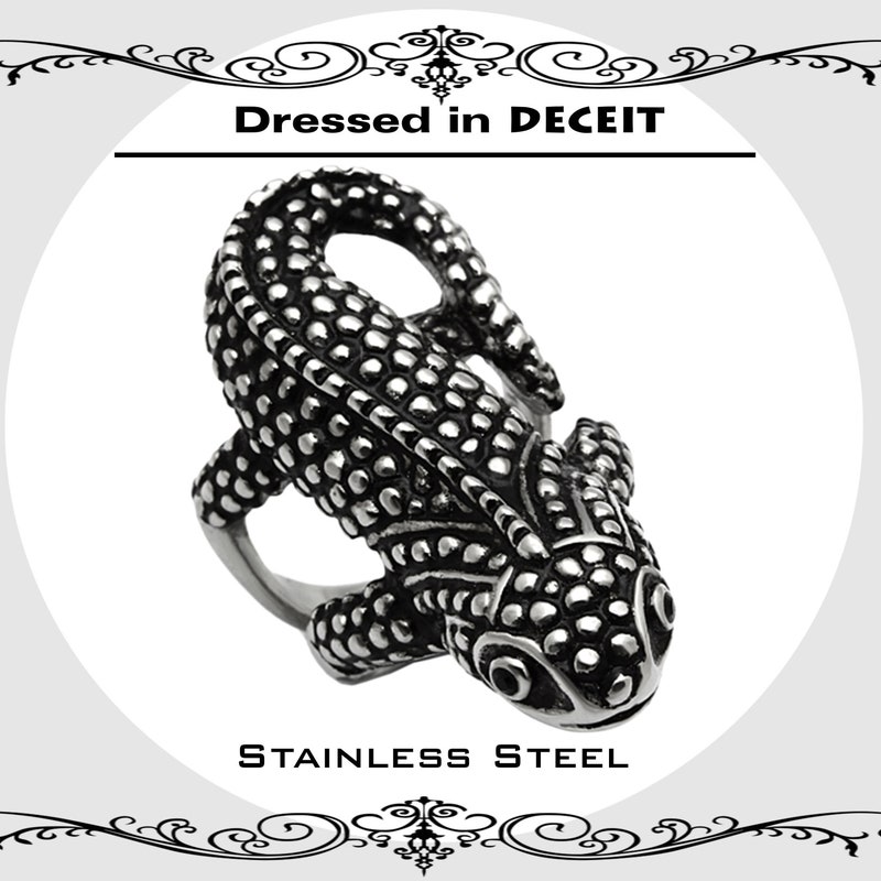 Lizard Ring - Etsy