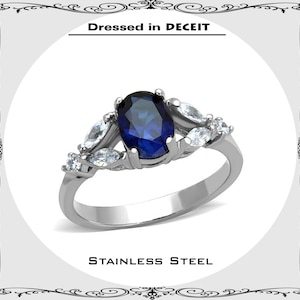 Steel Blue Sapphire Etsy