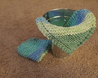 Best, Knitted Dishcloth, Cotton, Washcloth, Dish Rags, Handmade
