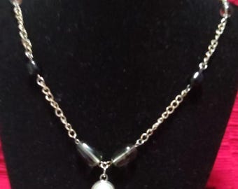 Midnight Pearl Necklace