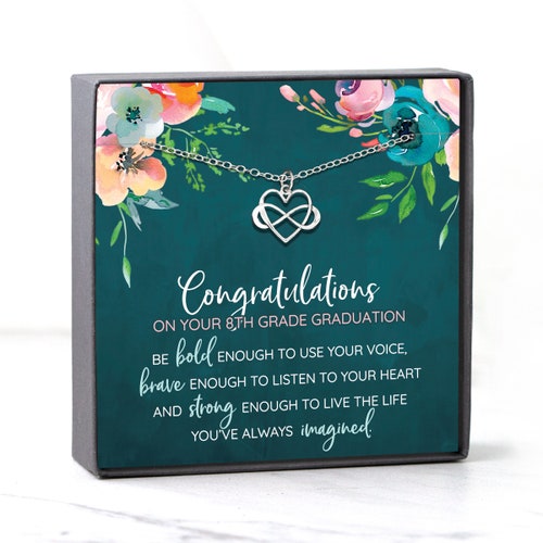 Middle School Grad Graduation Gift for Her 8th Grade Etsy