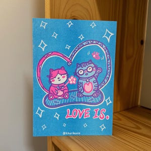 Love Is – A5 Postkarte