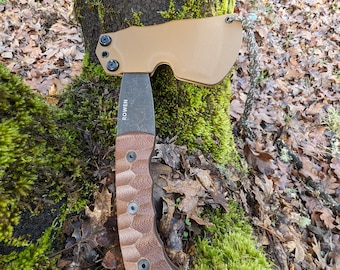 Funda para hacha James Gibson de ESEE Funda para hacha Gibson de Esee Funda Kydex (hacha no incluida) con presilla para cinturón