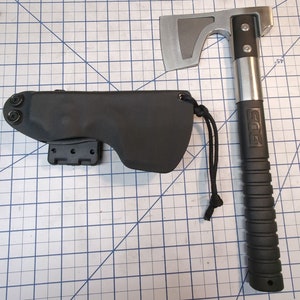 SOG Camp Axe Sheath Kydex - various colors - With BELT LOOP - Axe Not Included