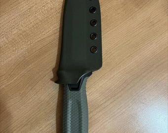Gerber Strongarm Knife Sheath Taco Style w/Combat Loop Gerber Strongarm Knife Taco Scabbard - Knife Not Included - 0.80 Kydex