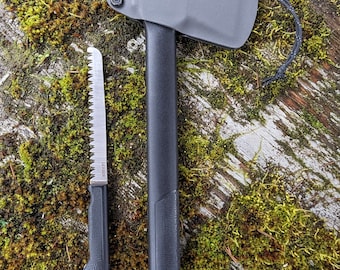 Gerber Camp Combo Hatchet Sheath Axe and Knife or Saw Combo Sheath  Gerber Gator Hatchet Axe - Axe Not Included - NO BELT LOOP