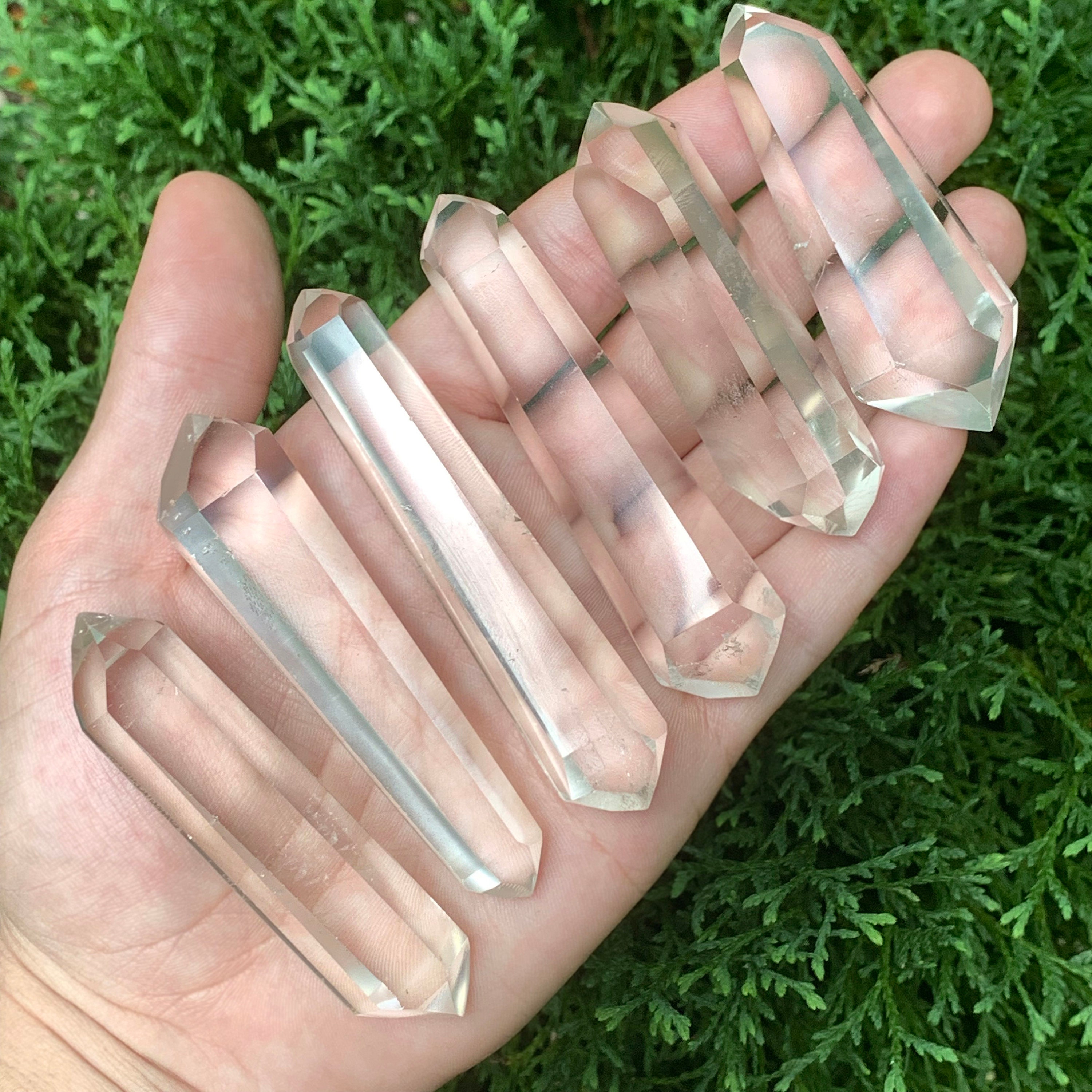 Double Terminated Clear Quartz Point Quartz Crystal | Etsy