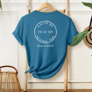 Glacier Bay National Park Passport Stamp T-Shirt