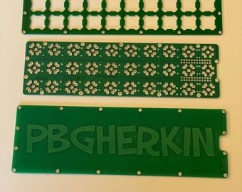 PB Gherkin Keyboard PCB and Plates