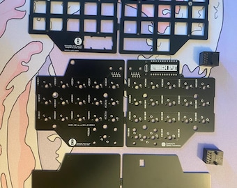 Reviung34 Split PCB i płytki