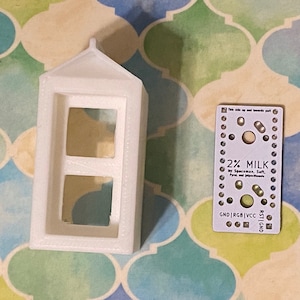 PCB/caixa de teclado de leite 2%