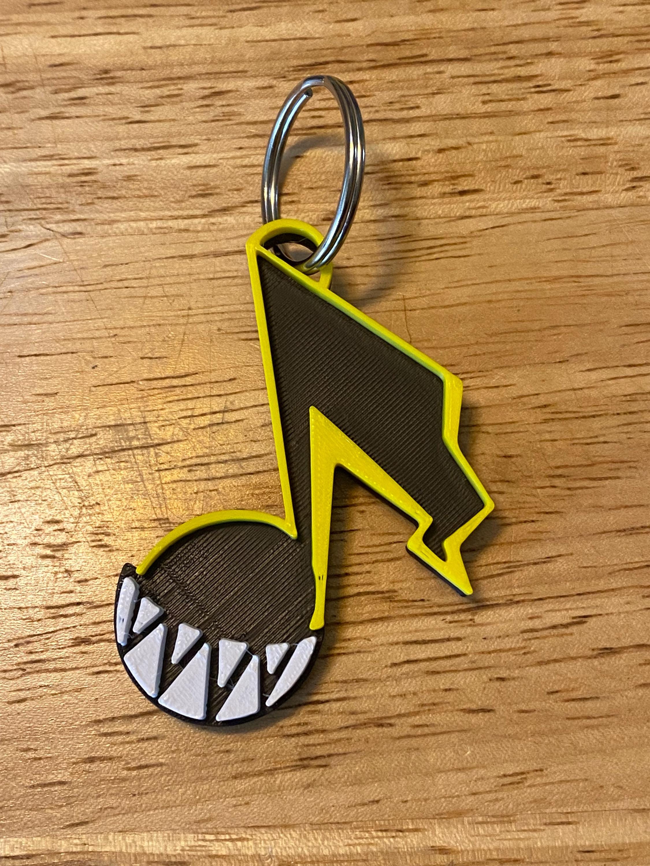 Persona 5 Point Up Note Keychain