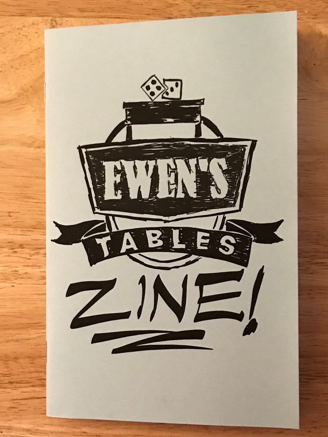 Ewen's Tables Zine - Etsy
