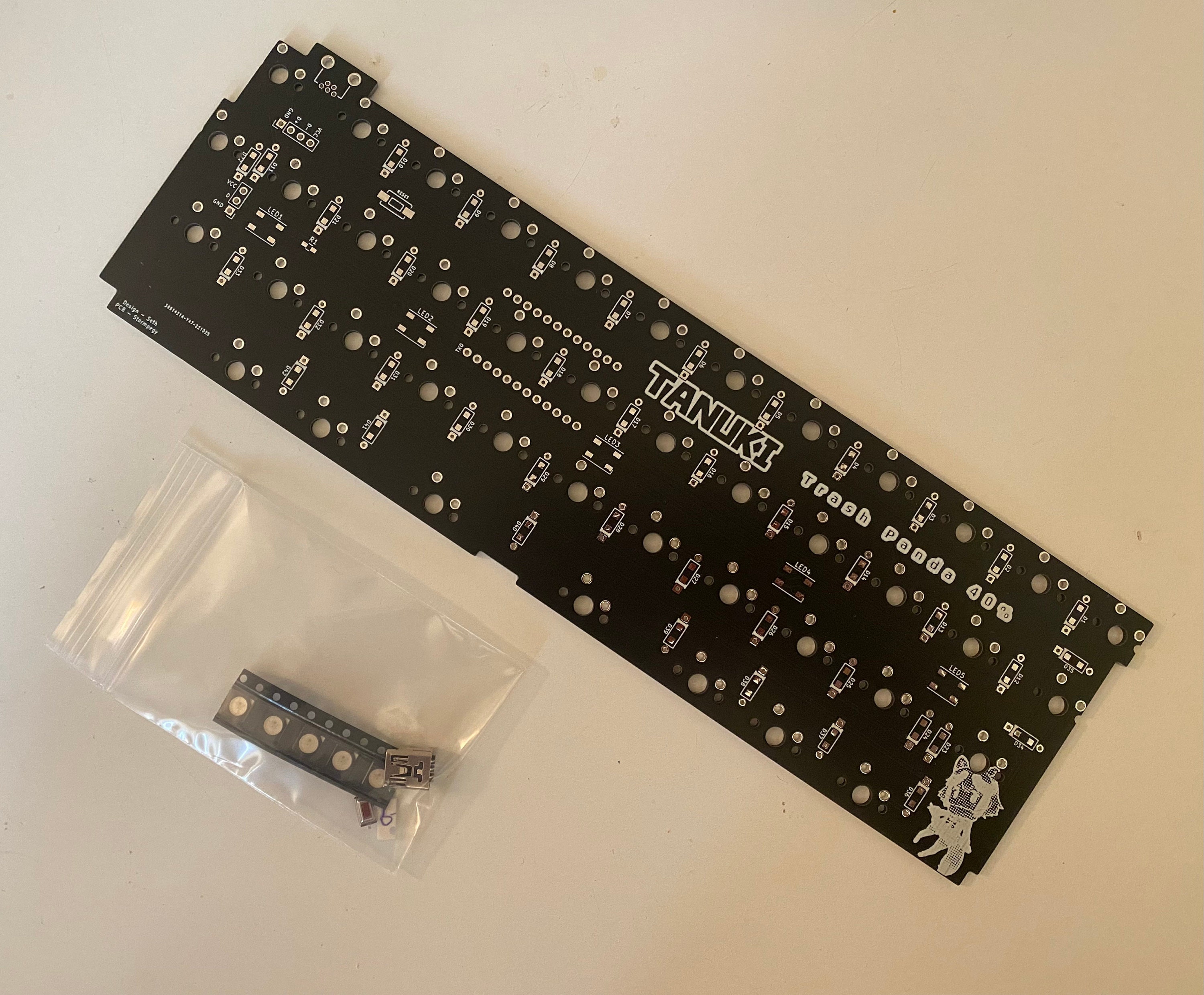 Tanuki 40% Keyboard PCB