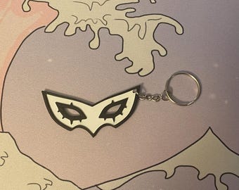 Persona 5 Joker Mask Keychain