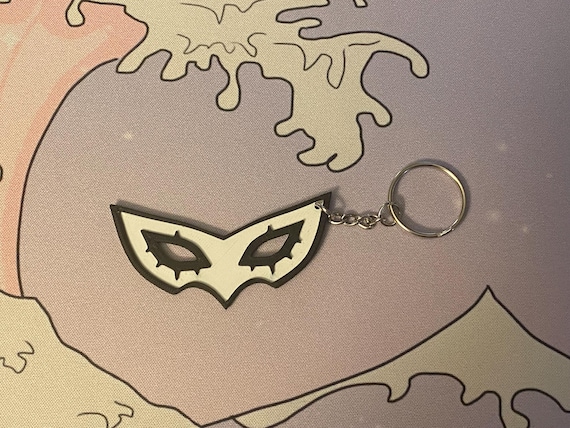 Persona 5 Joker Mask Keychain