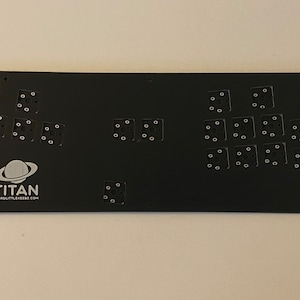 Titan Gaming Keyboard PCB and Plates