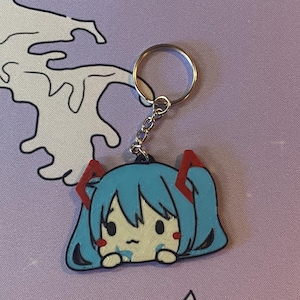 Chibi Miku Keyring
