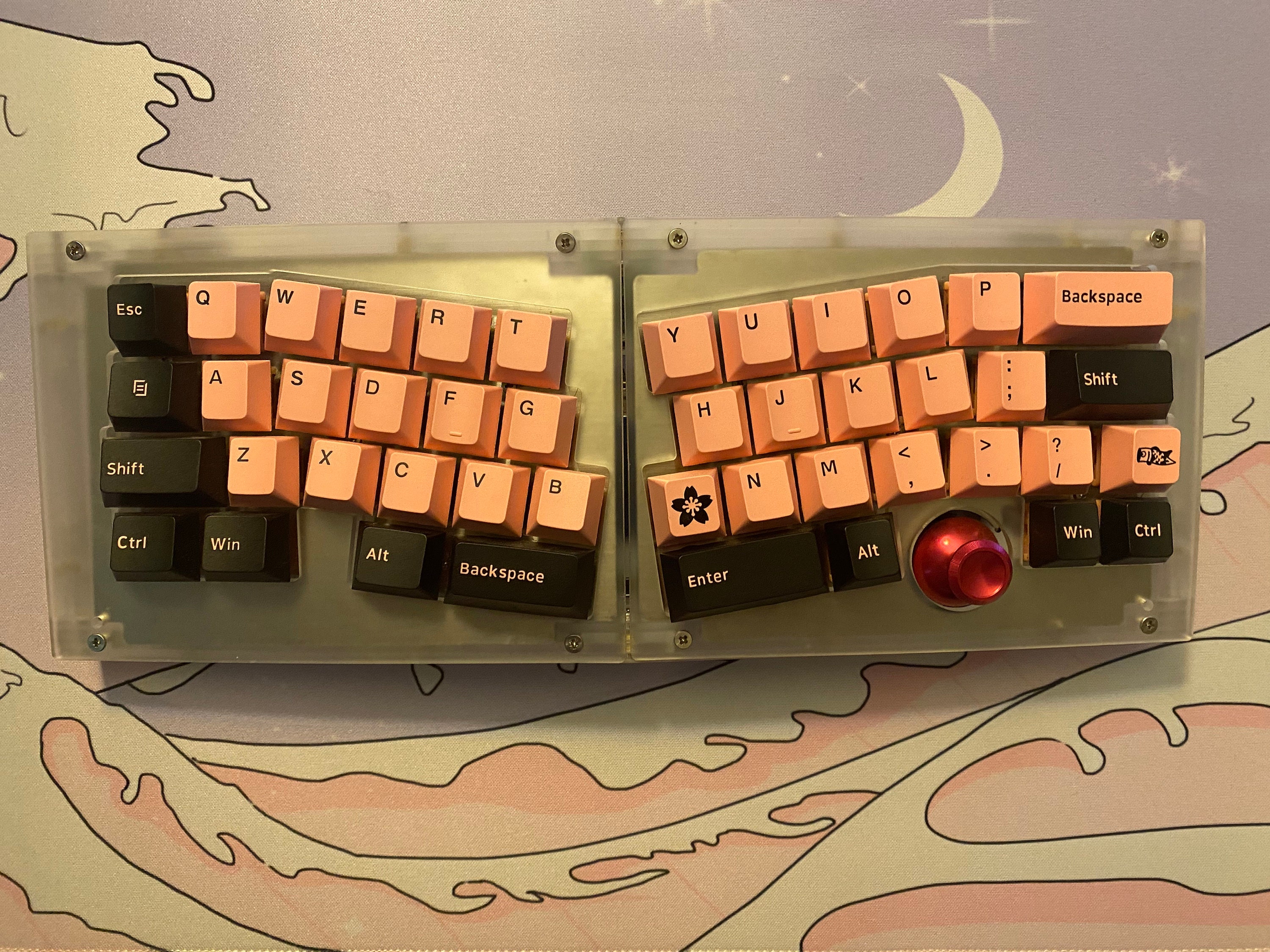 Libra mini (40%サイズ 自作キーボード完成品) Pre-built Libra Mini 40% Keyboard - Etsy