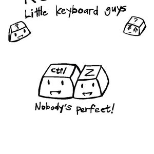Keebers: Little Keyboard Guys Zine (PDF)