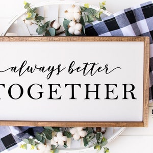 Siempre mejor juntos svg, signo de boda svg, compromiso svg, amor svg, matrimonio svg, archivos svg, archivos cortados, png, dxf,