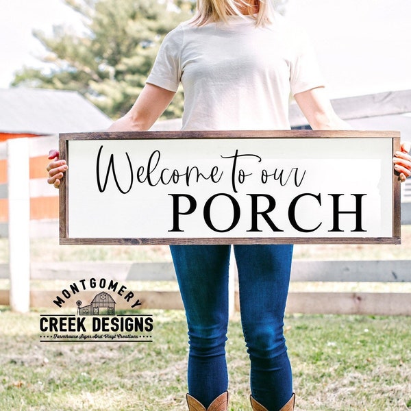 Welcome to our Porch SVG, Porch sign SVG, Summer Cut file, Porch sign, farmhouse svg, Patio Rules svg, camping SVG, Summer Svg