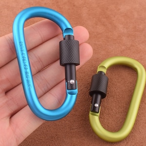 2 pcs Hand Stamped Personalised Carabiner,Clasps Loop Belt / Zinc Hook / snap Clasps / Loop Belt / Menwear / CARABINER / Heavy Metal