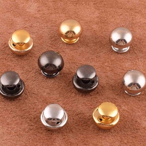 Double Cap Rivets Round Rivet Fasteners Rapid Rivets,12*11mm mushroom rivets Decorative Rivets studs for clothes/Leather Craft Decorations