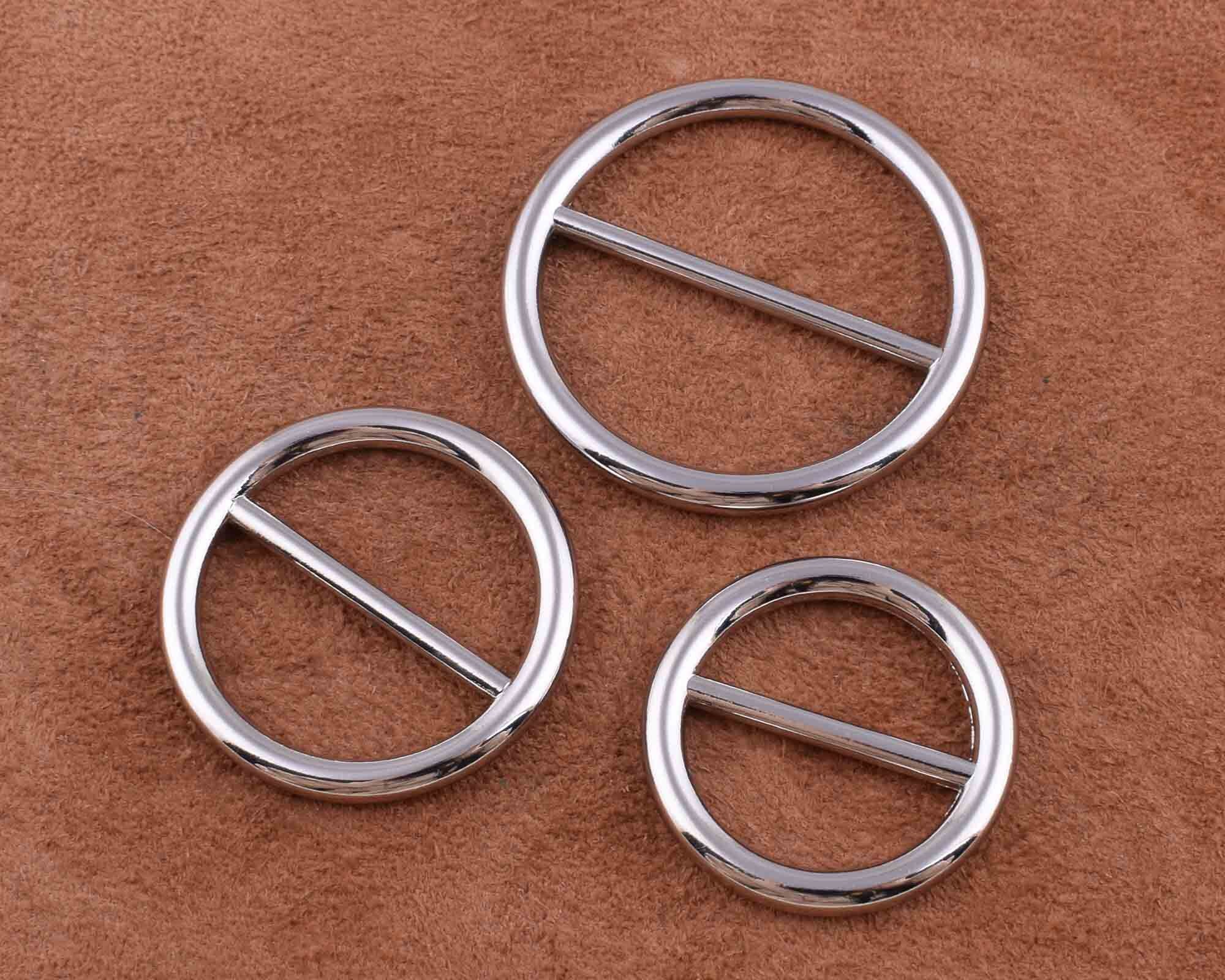 Metal Round Buckle Wedding Button Adjustable Buckle2437mm Etsy