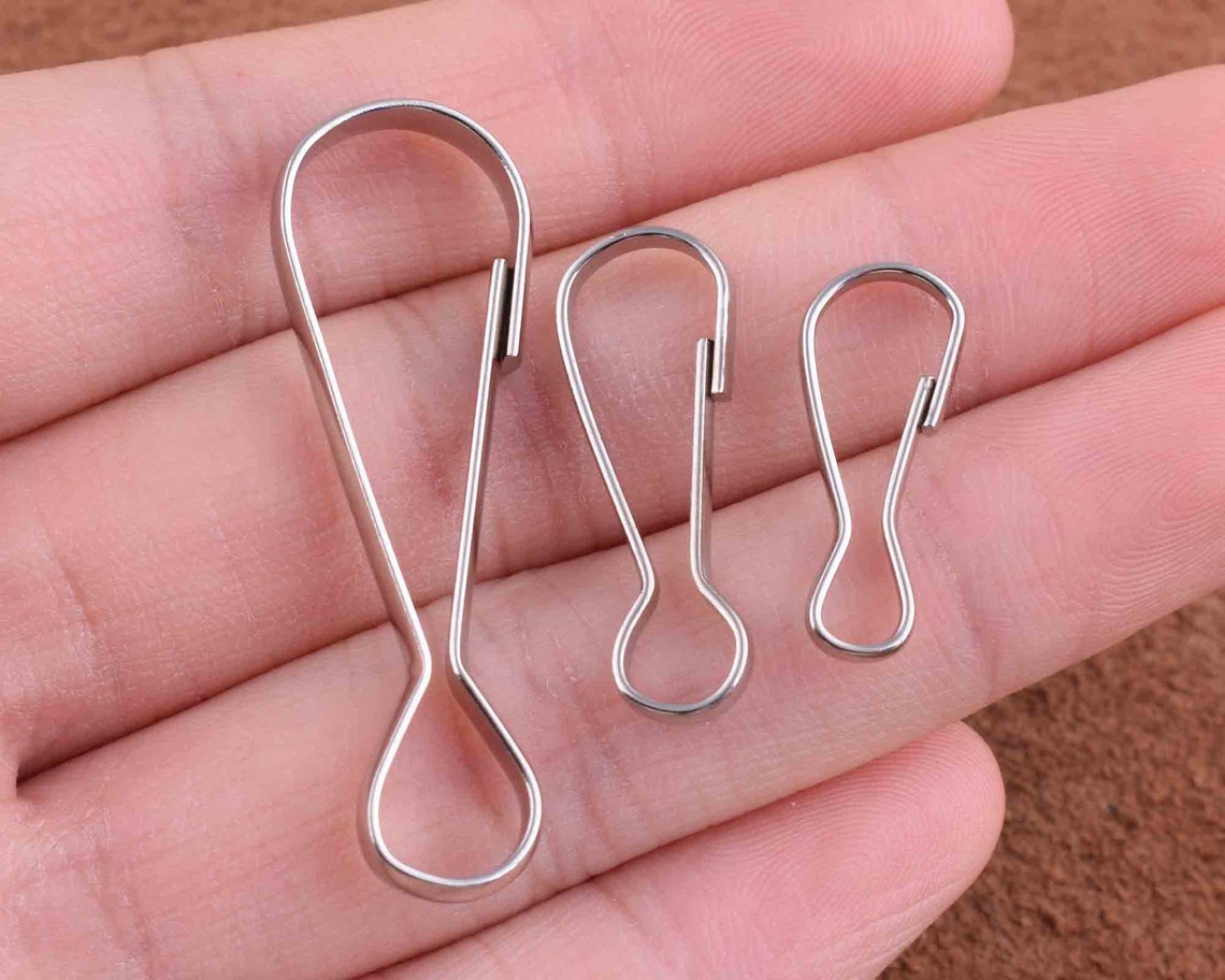 Lanyard Snap Clip Hooks Lanyard Clasp 2040mm Spring Clips Etsy