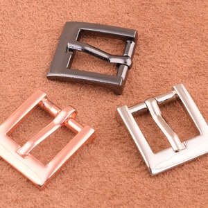 Roller buckle -14mm Inside Width Metal Buckle With Pins,silver Metal Buckle -Silver buckles for shoes/bags/straps,three color of choose