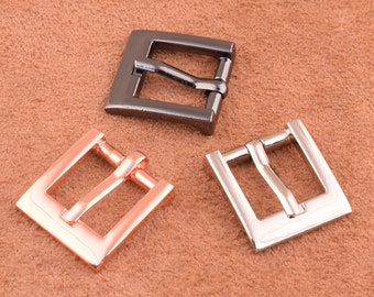 Roller buckle -14mm Inside Width Metal Buckle With Pins,silver Metal Buckle -Silver buckles for shoes/bags/straps,three color of choose