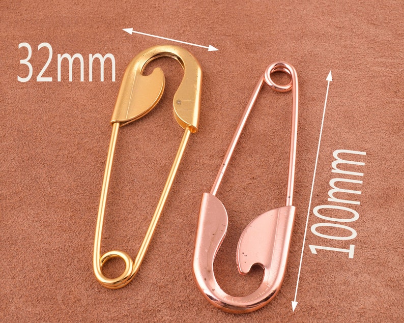 10032mm Mega Giant Safety Pin Brooch Deluxe Kilt Scarf Etsy