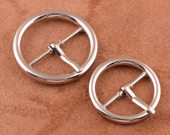 hebilla de metal de plata con pasadores, hardware de bolsa de zapatos, hebilla de metal de 1 pulgada, artesanía de cuero de hebilla de barra deslizante central rectangular, paquete de 10 piezas