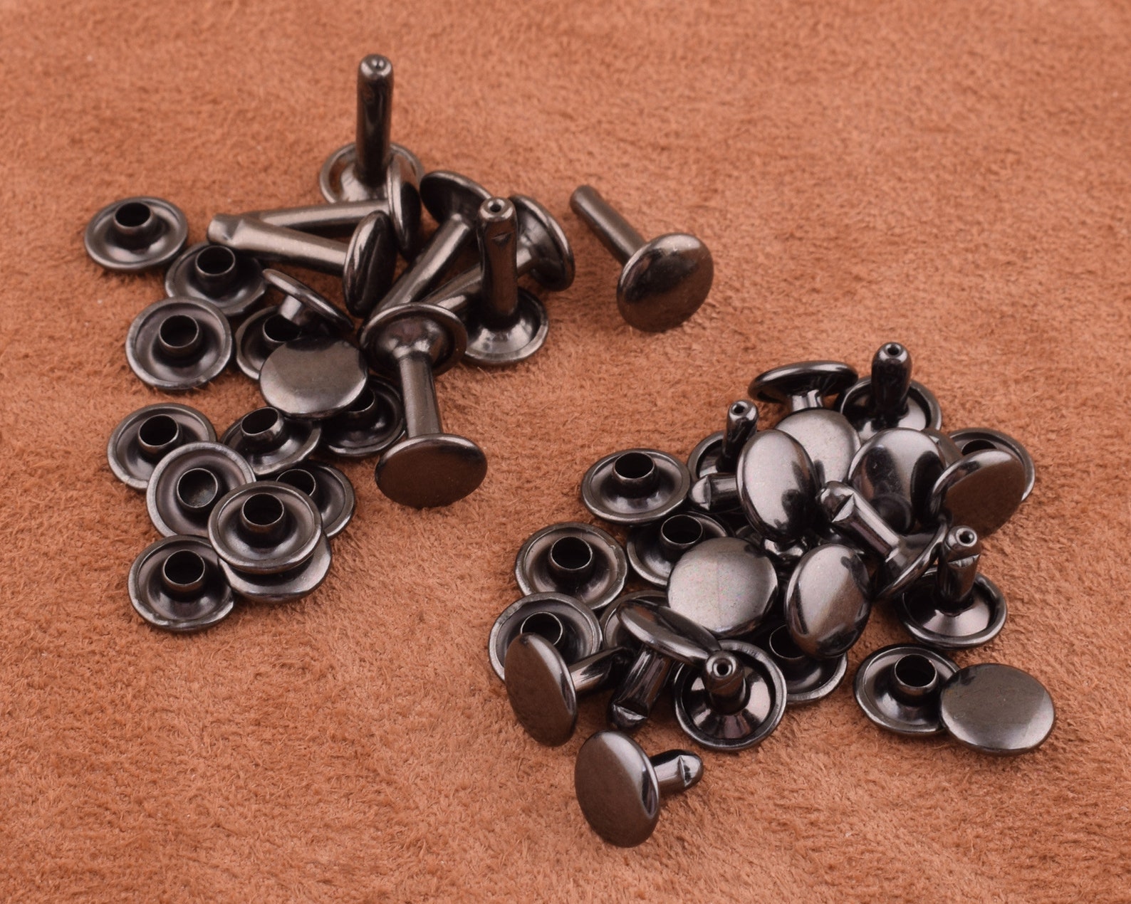 30 sets Double Cap Tubular Rapid Rivets 916/910mm Leather Etsy