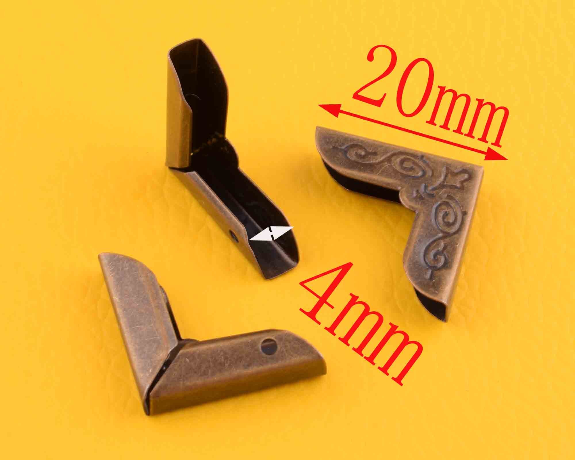 Bronze Metal Corners Decorative Book Corners204mm DIY Book Etsy