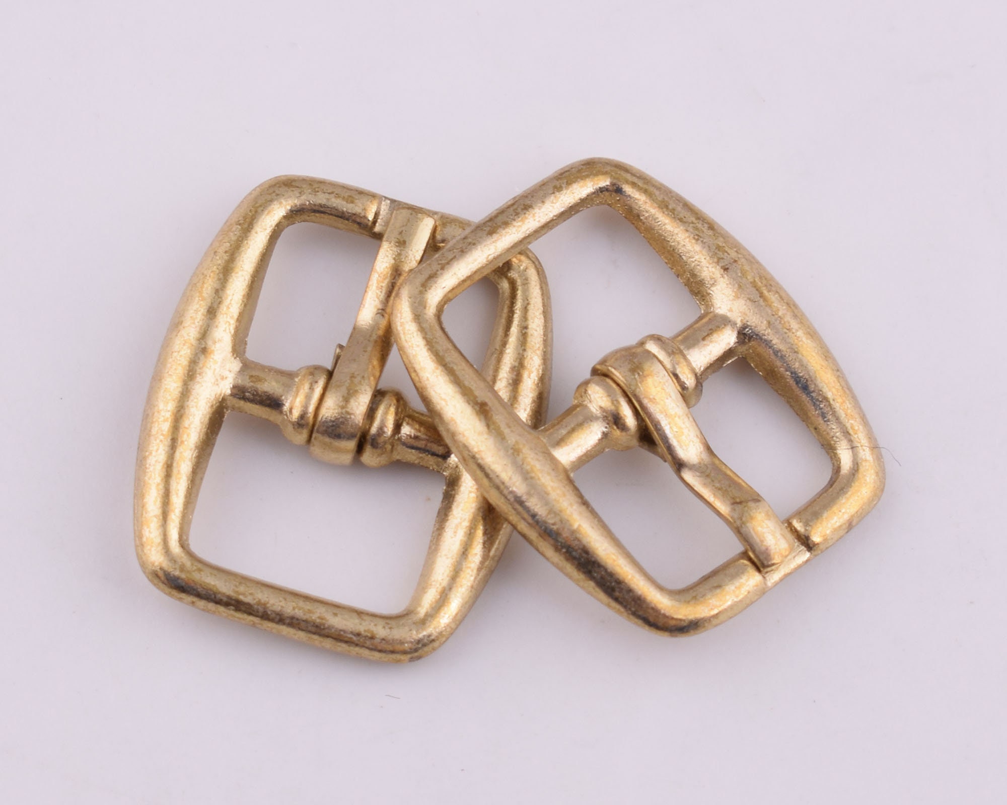 Single Prong Belt Buckle Square Center Bar Buckles9mm vintage Etsy