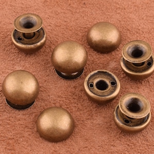 20set single cap rivets 12*10mm big rivets bronze Rapid rivets leather rivets fasteners purse rivet for bag/shoes/clothes