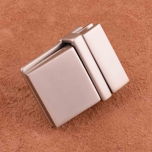 Bag Push Lock 32*38mm push lock for men bags man purse,Rectangle Press Lock Clasp Purse Closure Squeeze Turn Lock Leathercraft Accessories