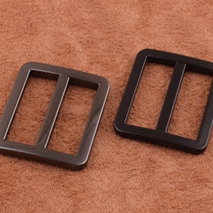 6 pcs black metal buckle connector trim metal buckle,1.25 inch gunmetal leather covered buckles,32mm solid metal buckles, coat buckles