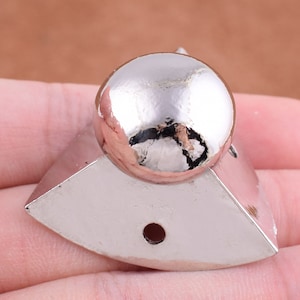 Metal Book Corners Silver Protect Corners Book Protector Photo Frame Corner,30mm Bookbinding Book Protect Corners for table/diy making