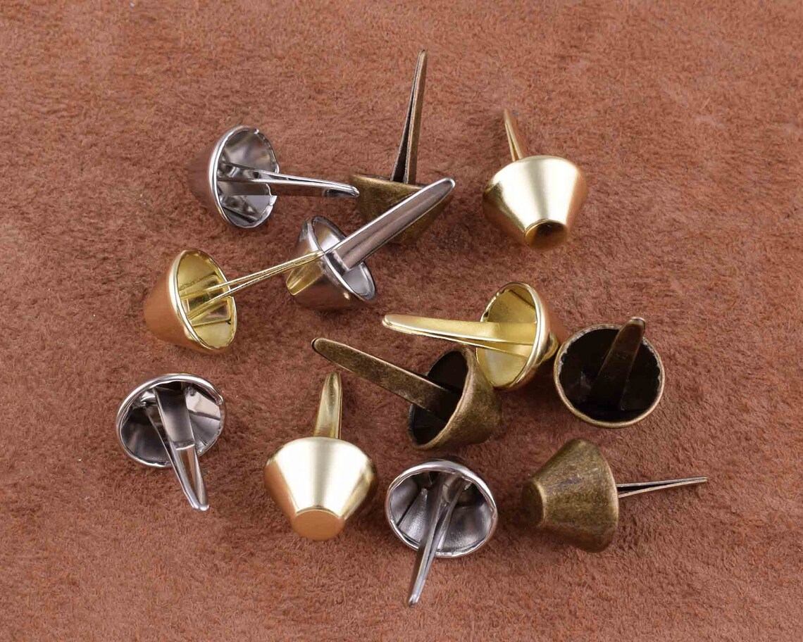 Metal Brads Decorative Brads 2715mm Brads Paper Fasteners Etsy