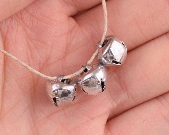 6mm silver or mixed or gold jingle bells Charm Christmas Pendant 100 pcs